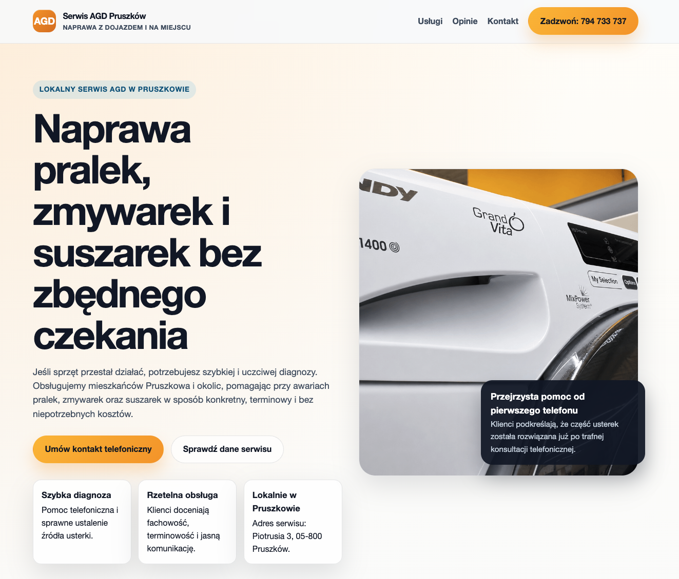 Serwis AGD Pruszków